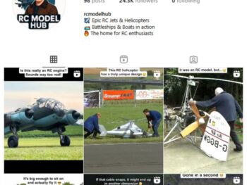 24K RC Models Jets Helicopters Instagram Account for sale for sale