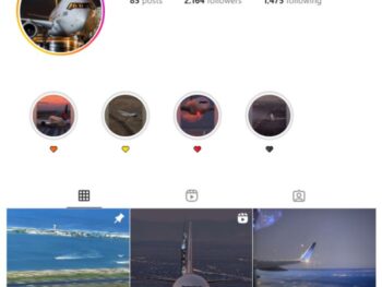 2K Airlines Aviation Instagram Account for sale