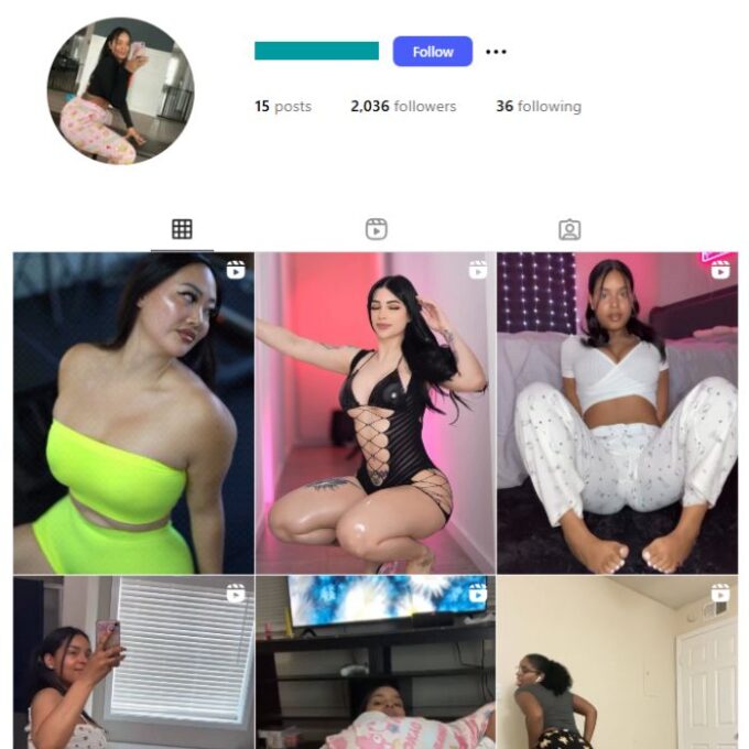 2K Girls Models Instagram Account for sale