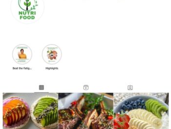 2K Healthy Food Instagram Account for sale
