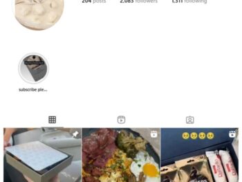 2K Sweets Food Instagram Account for sale