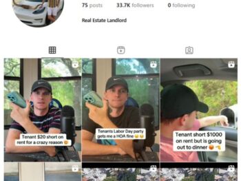 33K Real Estate Landlord Instagram Account for sale