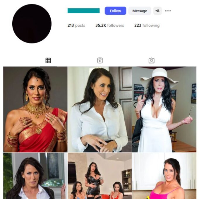 35K Model Babes Reagan Foxx Instagram Account for sale