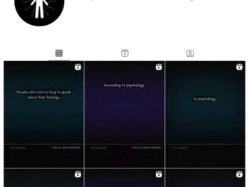 35K Psychology Mindset Instagram Account for sale