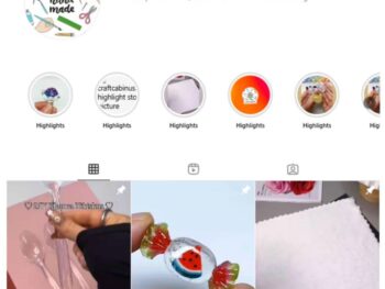 7K Handicraft DIY Instagram Account for sale