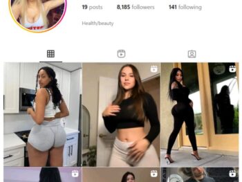 8K Babes Hot Girls Instagram Account for sale
