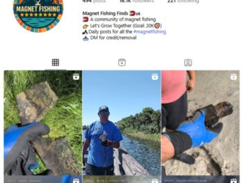 16K Magnet Fishing Instagram Account for sale