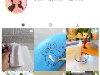 1K DIY Artwork Instagram Account for sale