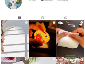 1K DIY Handicraft Instagram Account for sale