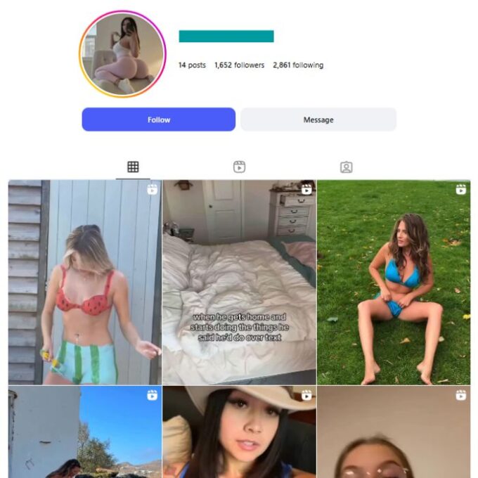 1K Models Babes Instagram Account for sale