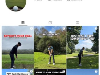 1K Sports Golf Instagram Account for sale