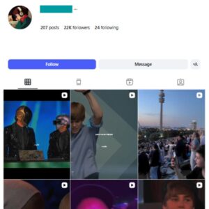 20K Songs Music Instagram Account for sale