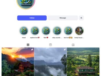 2K Nature Travel Instagram Account for sale