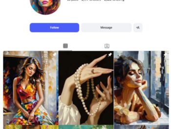 2K Paintings Art Instagram Account for sale