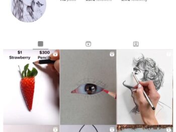3K Drawing Art Instagram Account for sale