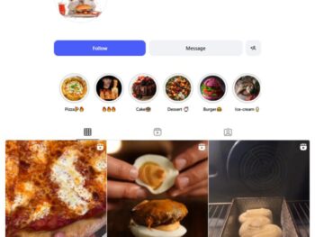 3K Food Pizzas Instagram Account for sale