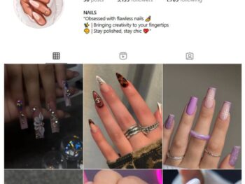 3K Nails Women's Makeup Instagram Account for sale