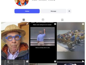 60K Dr Walter Lewin Science Instagram Account for sale