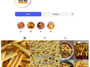 6K Fast Food Instagram Account for sale