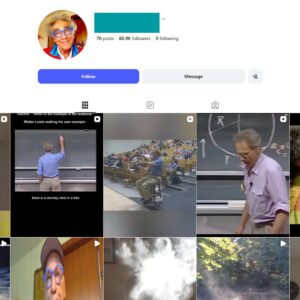 70K Dr Walter Lewin Science Instagram Account for Sale