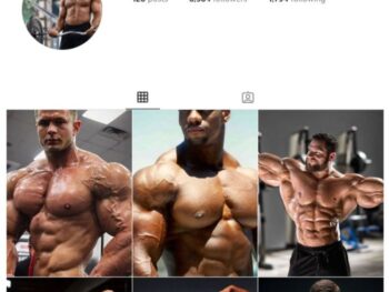 8K Bodybuilding Gym Instagram Account for sale