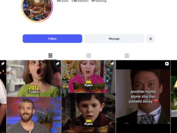 1.1M Nostalgia Vintage 90's Instagram Account for Sale