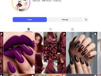 110K Nails Makeup Instagram Account for Sale
