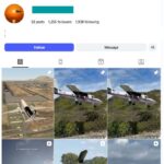 1K Aircrafts Aeroplane Instagram Account for sale