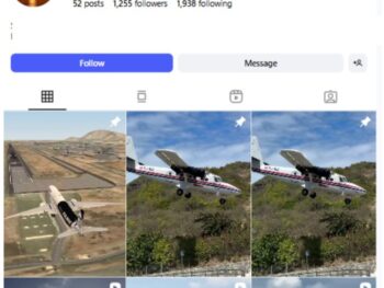 1K Aircrafts Aeroplane Instagram Account for sale