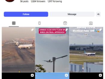 1K Airlines Aviation Instagram Account for sale