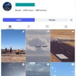 1K Airlines Aviation Instagram Account for sale