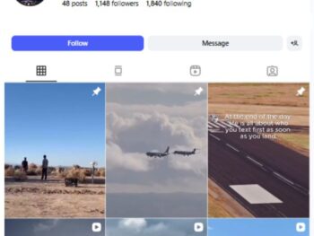 1K Airlines Aviation Instagram Account for sale