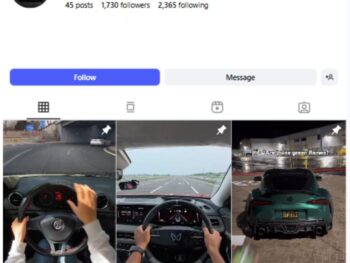 1K Automobile Cars Instagram Account for sale