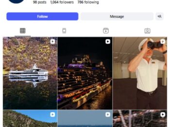 1K Superyacht Lifestyle Instagram Account for sale