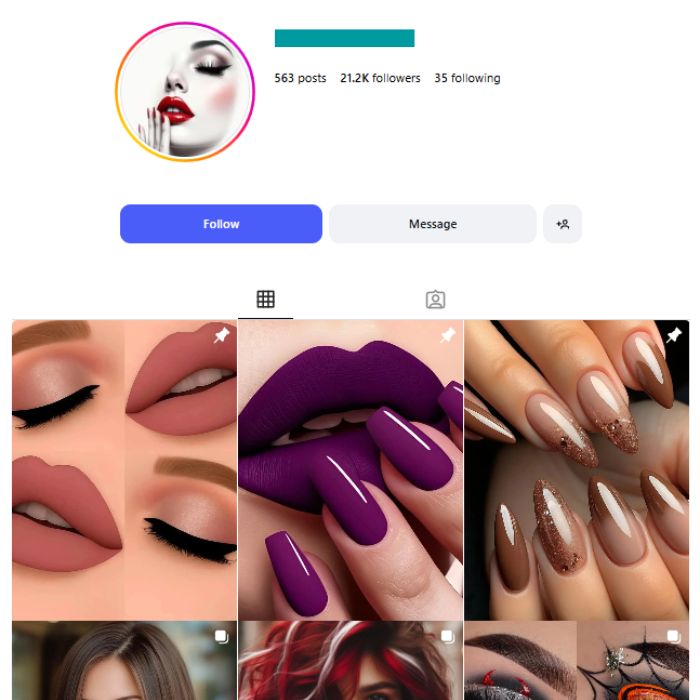 20K Nails Makeup Instagram Account for sale 20K Nails Makeup Instagram Account for sale