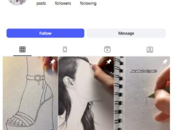 2K Art Sketching Instagram Account for sale