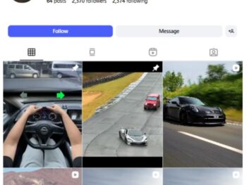 2K High End Cars Instagram Account for sale