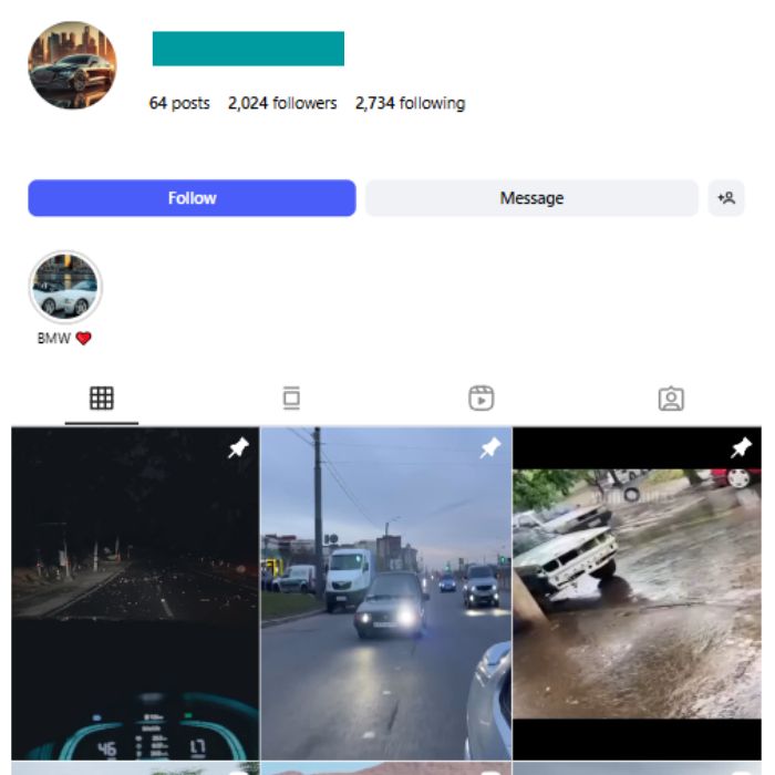 2K Luxury Cars Instagram Account for sale 2K Luxury Cars Instagram Account for sale