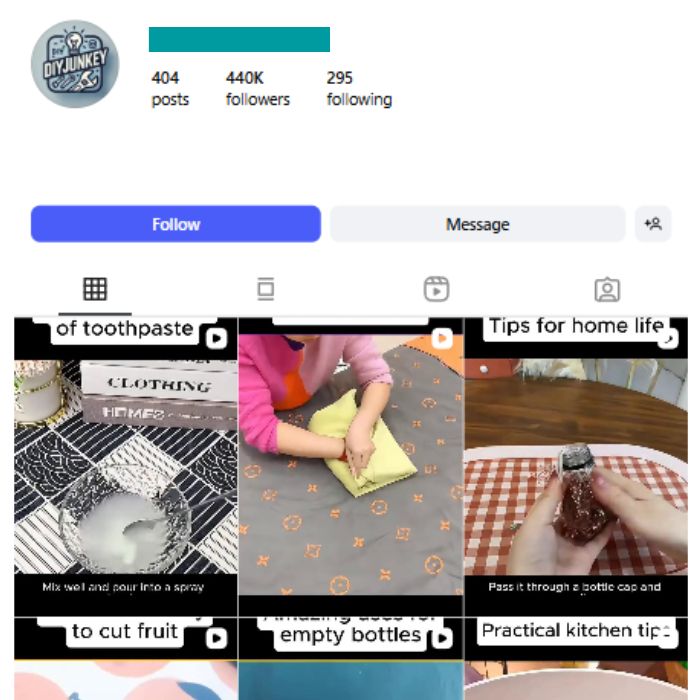 440K DIY Artwork Instagram Account for sale