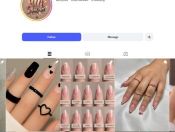 150K Makeup Nails Instagram Account for Sale