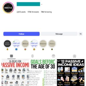 170K Cash Money Instagram Account for sale