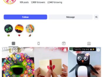1K Art & Crafts Instagram Account for sale