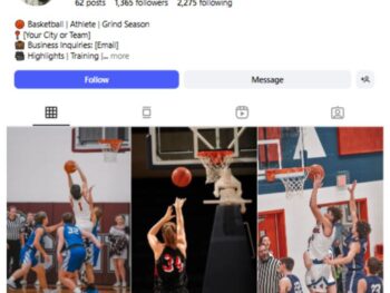 1K Basketball Sports Instagram Account for sale