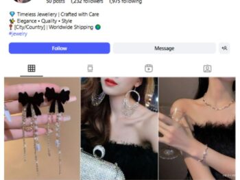 1K Gemstones Jewelry Instagram Account for sale
