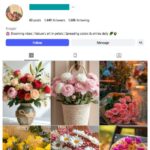 1K Roses Flowers Instagram Account for sale