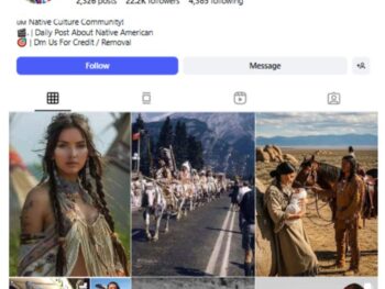 20K Native Indigenous Culture Instagram Account for sale
