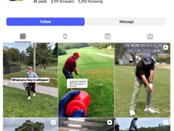 2K Golf Sports Instagram Account for sale