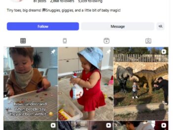 2K Kids Parenting Instagram Account for sale
