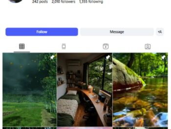 2K Landscapes Photography Instagram Account for sale