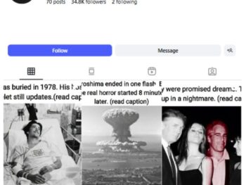 34K Dark History Instagram Account for sale